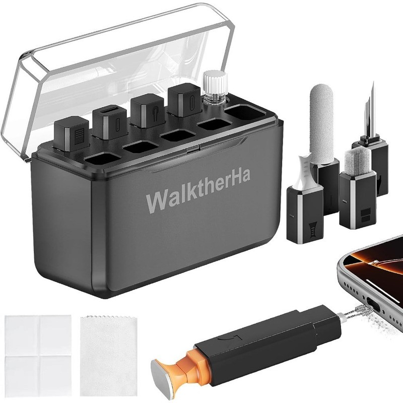 13-in-1 for iPhone Cleaning Kit Charging Port Cleaner- Multi-Tool Phone Cleaner