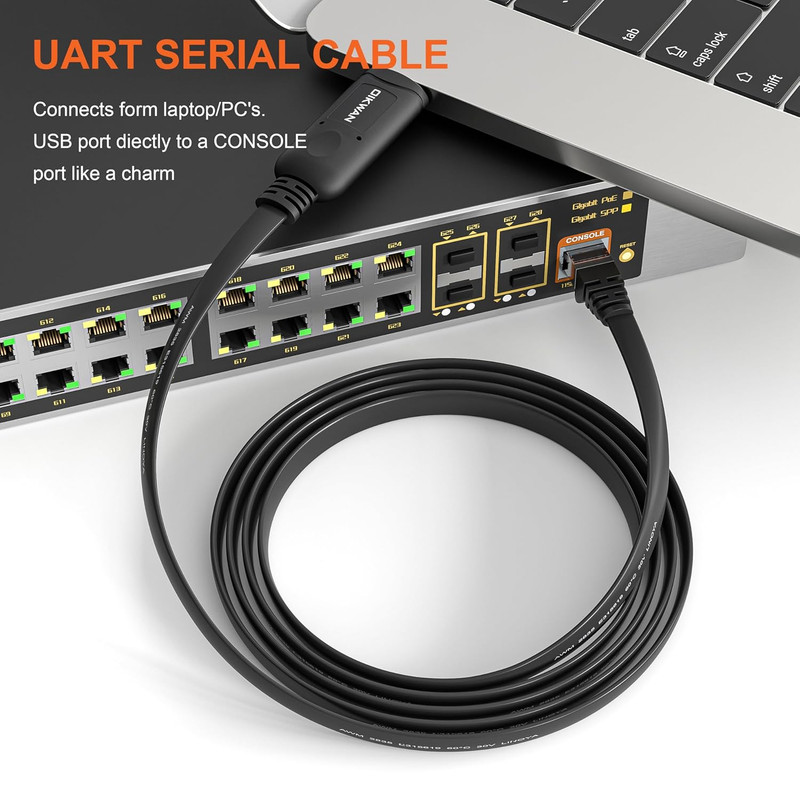 USB Console Cable UART Serial Cable Essential Accesory of Cisco, NETGEAR, Ubiqui gallery