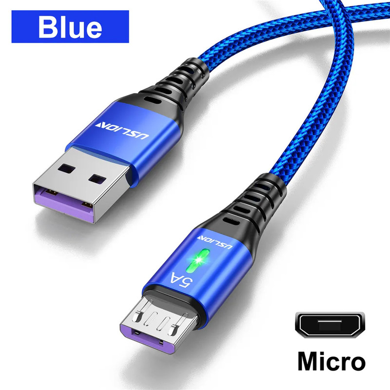 5A Micro USB Cable Fast Charging Mobile Phone Micro USB Wire Cord for Xiaomi And gallery