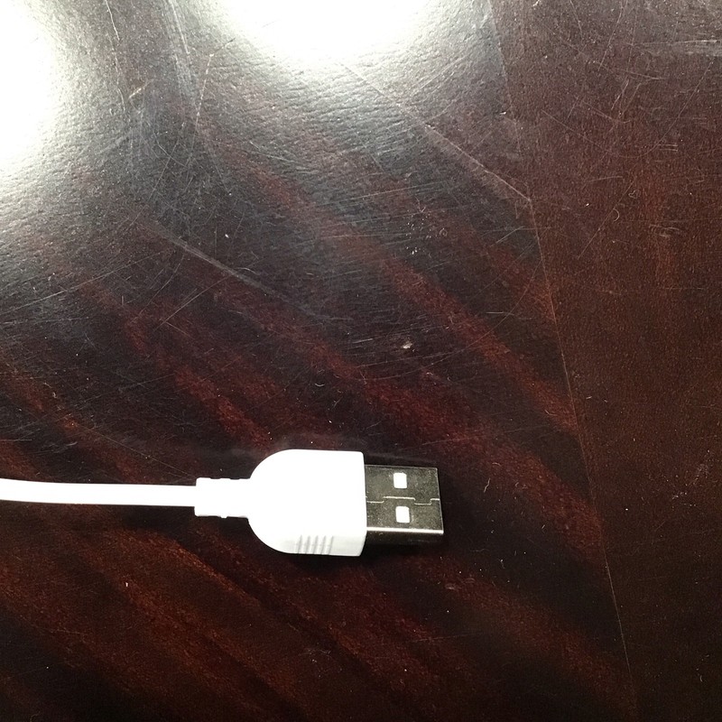 Micro USB To USB Charging Cable 28” White gallery