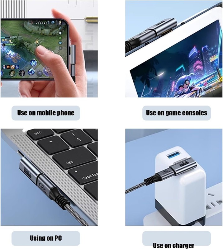 Maximum 240W Fast Charging USB C Adapter 2 Pack – Ideal for All Type C Devices gallery