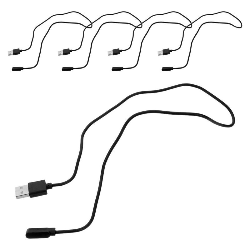 5PCS Magnet USB Fast Charge Data Cord - 4-Pin Smartwatch Phone Charger Magnetic gallery