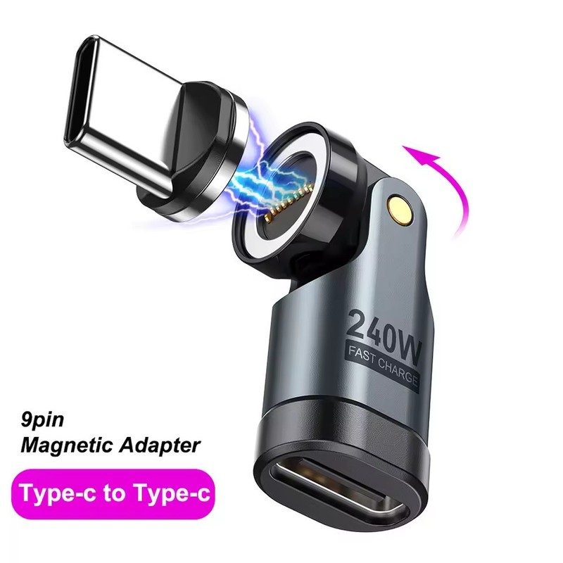 AUFU 9-pin Magnetic OTG Adapter (Type C, Micro, Apple, Laptop) gallery