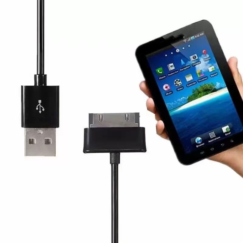 USB to 30 Pin Charger Cable Nylon Braided Charging Cord 3ft USB Sync Charging... gallery