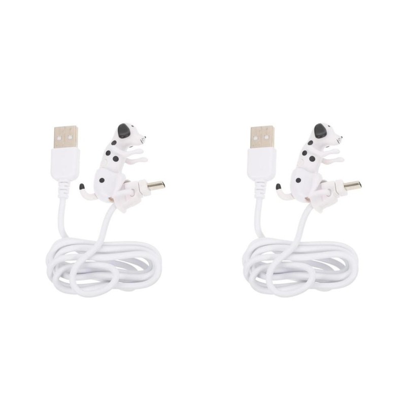 2 Count Funny Dog Humping Phone Charger Fast Type Charging Cable Shaped