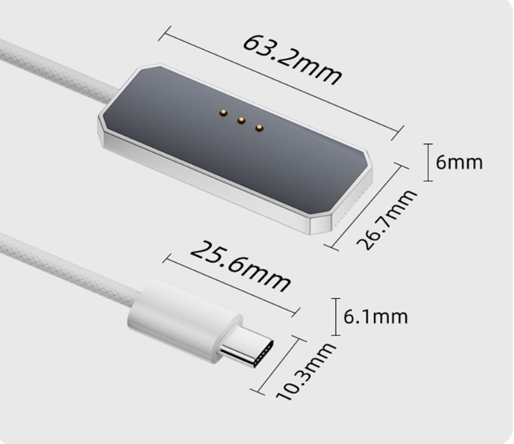 For iPad Pro 11" M5(2025) / M4(2024) 35W Magnetic Smart Fast Connector Charger gallery