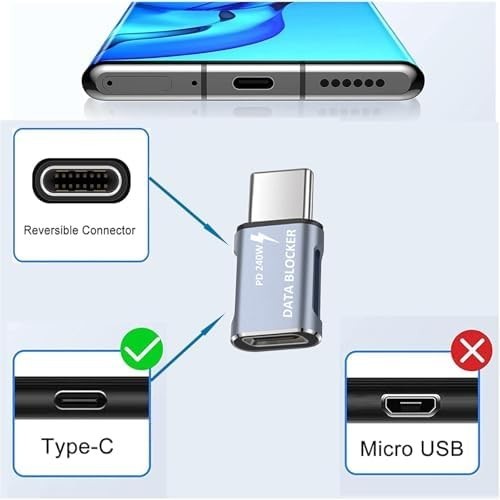 Data Blocker USB a to a & USB C to C Data Blocker 4 Pack FREE SHIPPING USA gallery