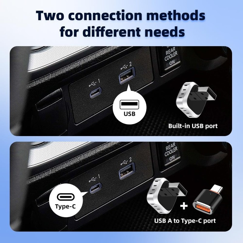 Wireless CarPlay Adapter for iPhone, Convert Wired to Wireless Apple CarPlay gallery