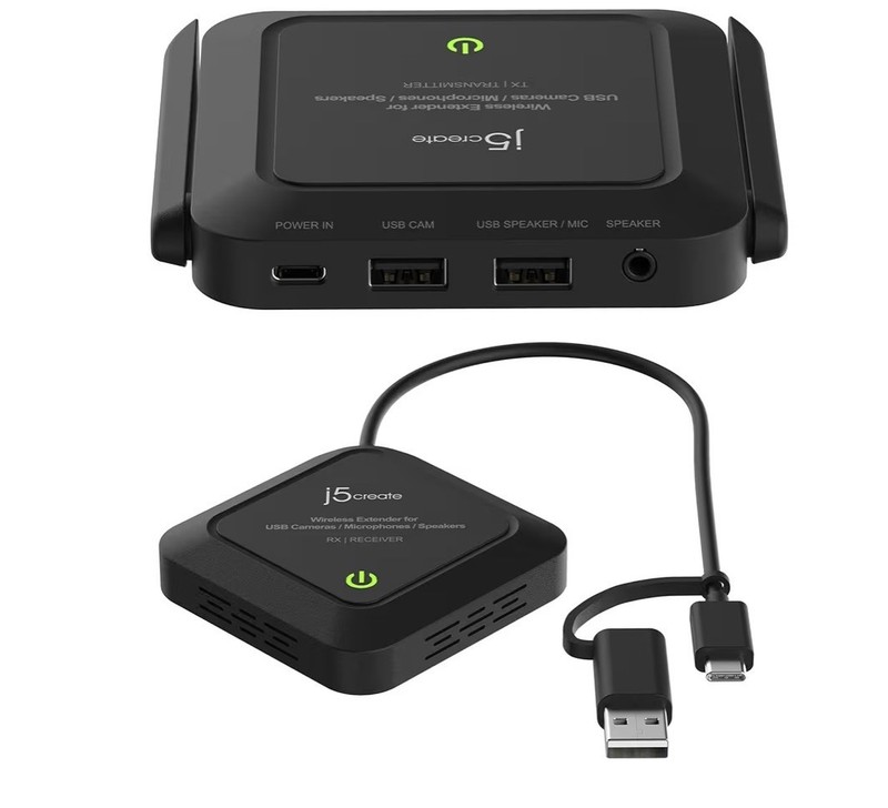 Wireless Extender for USB Webcam, Microphones, or Speakers, Ideal for Streami... gallery