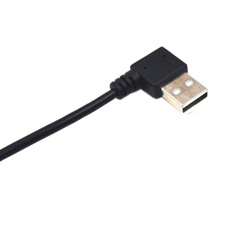 12 Inch Left Angle USB 2.0 Splitter Cable 1 Male To 2 Female Extender Hub Cord gallery