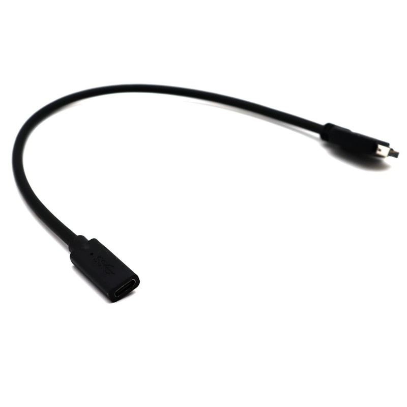 0.98 FT USB 3.1 Type E to Type C Front Panel Header Extension Cable, M to F gallery