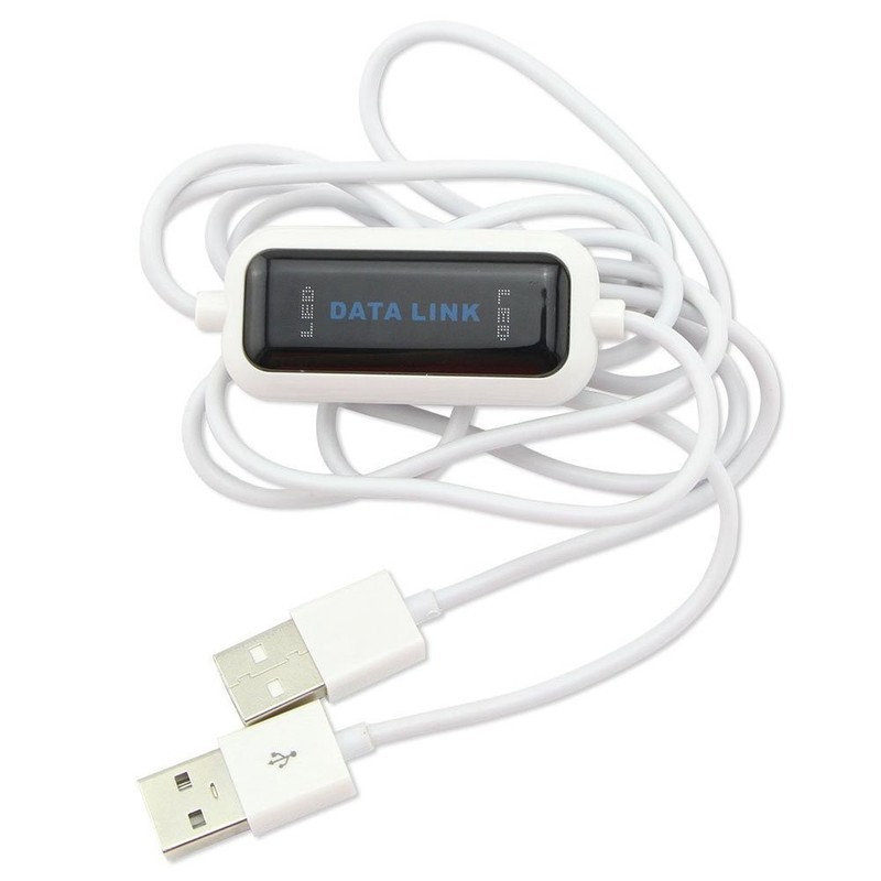 High Speed USB 2.0 Laptop To PC Data File Transfer Bridge Cable Link 1PC gallery