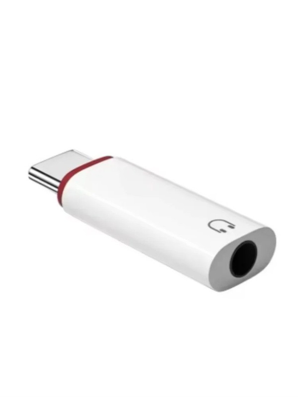2 Pack USB-C Type C Adapter Port to 3.5MM Aux Audio Jack Earphone Headphone Car gallery