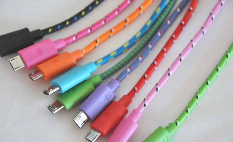 Braided Charger Cable for MICRO USB Samsung Galaxy S7+ S6 LG HTC Nokia Motorola