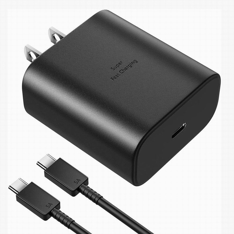 45W Fast Charger Wall Adapter TypeC Charging Cord For Samsung Galaxy S25 S24 S23
