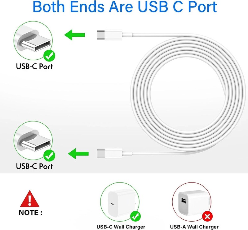 Wholesale LOT Type-C to Type-C Fast Charging Cable - Quick Data SYNC Cable gallery