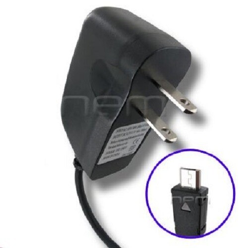 Black Color 3 feet Cable Length AC Adapter Home Wall Travel Charger gallery