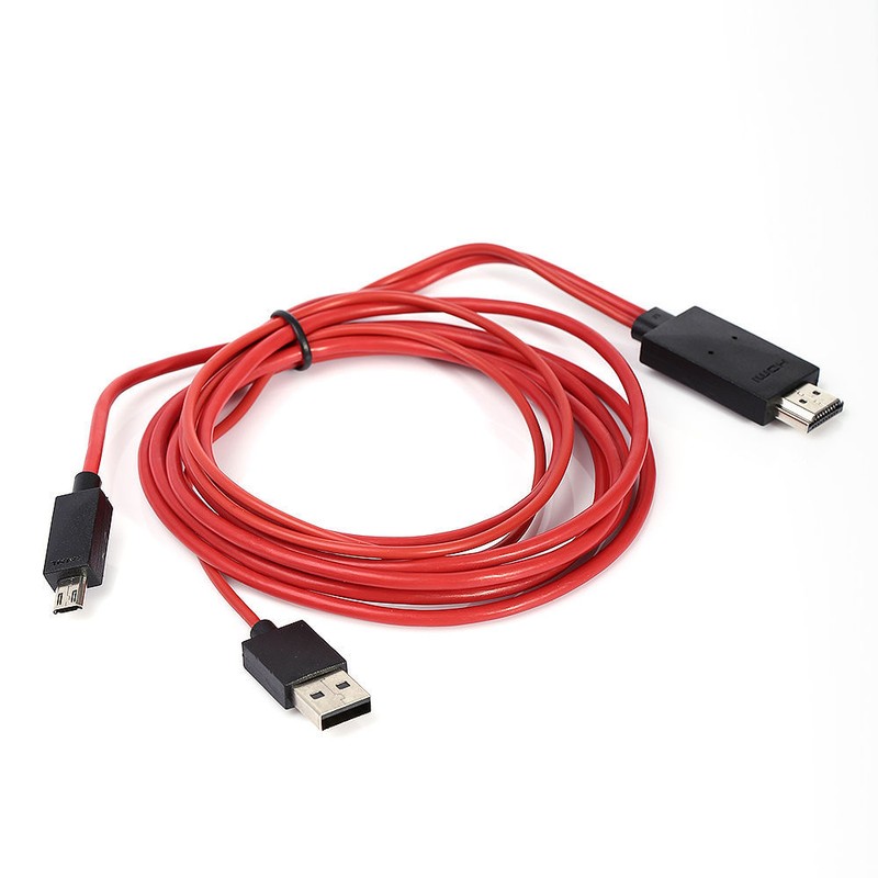 MHL Micro USB to HDMI 1080P HD TV Cable Adapter for Samsung Galaxy S4 S3 Note 2 gallery
