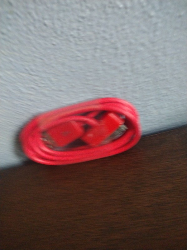 USB Sync Charger 3 Foot Cable Red iPod iPhone New gallery