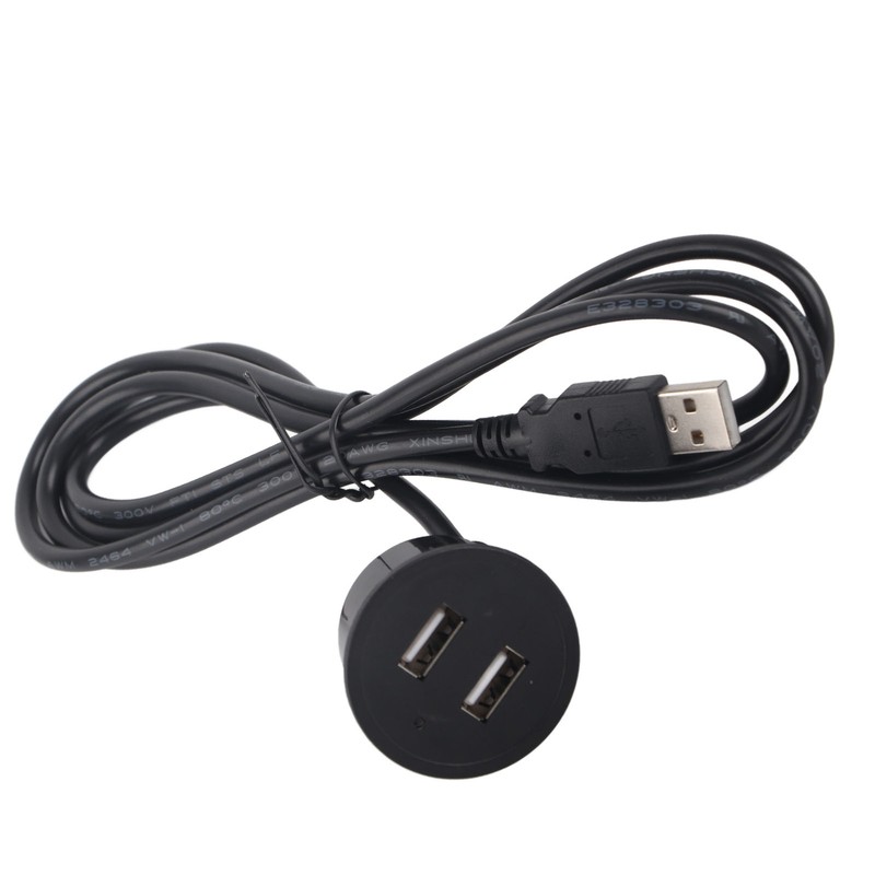 (USB Output)2 USB Charging Socket 1.5m Cable Embedded Installation 5V 1A HG MG gallery
