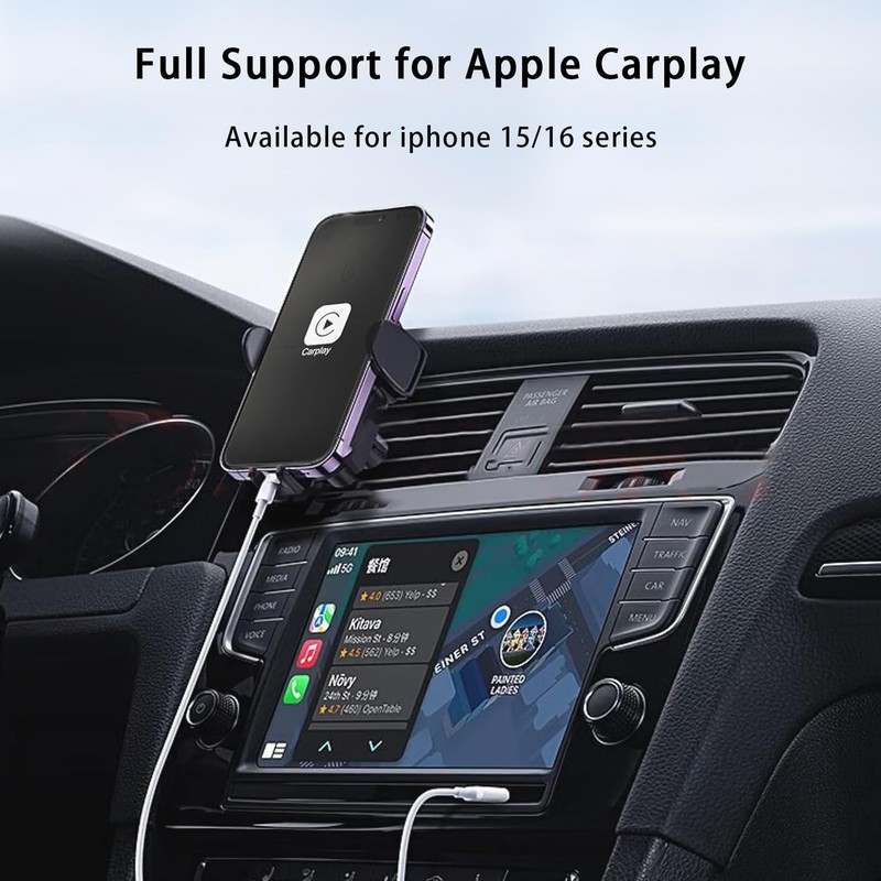 Apple CarPlay Cable for iPhone 16/15 Car Charger, USB A to USB Cable Charging... gallery