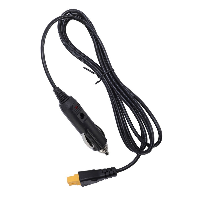 2M Extension Cable 18AWG Cigar Lighter Male To XT60 Female Adapter Charging Cord gallery