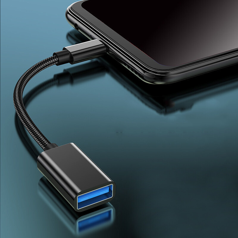 USB-C 3.1 Type C Male to USB 3.0 Type A Female OTG Adapter Converter Cable Cord~ gallery