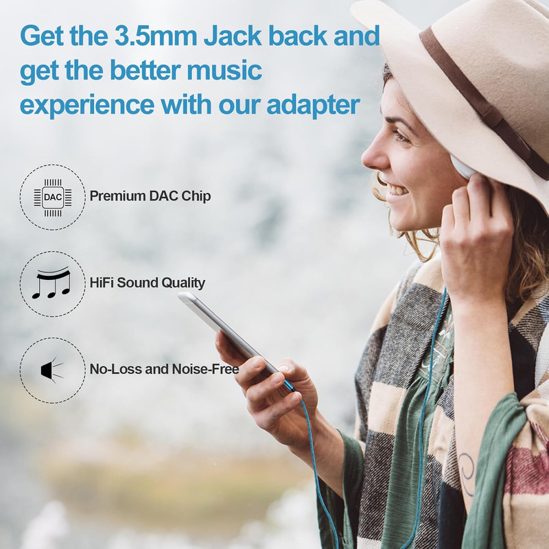 USB C to 3.5Mm Iphone 17 Pro Max 16 15 Audio Aux Jack Cable Car Stereo Cord gallery