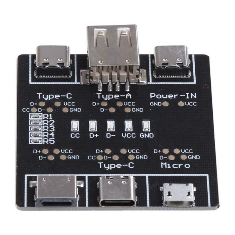 DT3 USB Data Cable Test PCB Board Micro/Type-C Abnormal Line Detecter For iPhone gallery