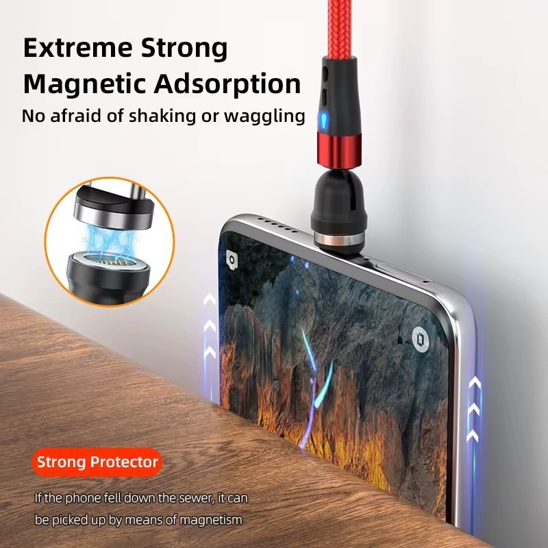 Magnetic Cable Type C 5A Fast Charging USB Data Cable for Devices gallery