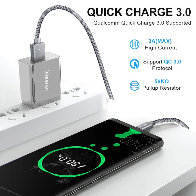 USB Cable, USB to USB Cable, [5 Pack, 3/3/6/6/10 ft] Charger Cable Fast Charg... gallery