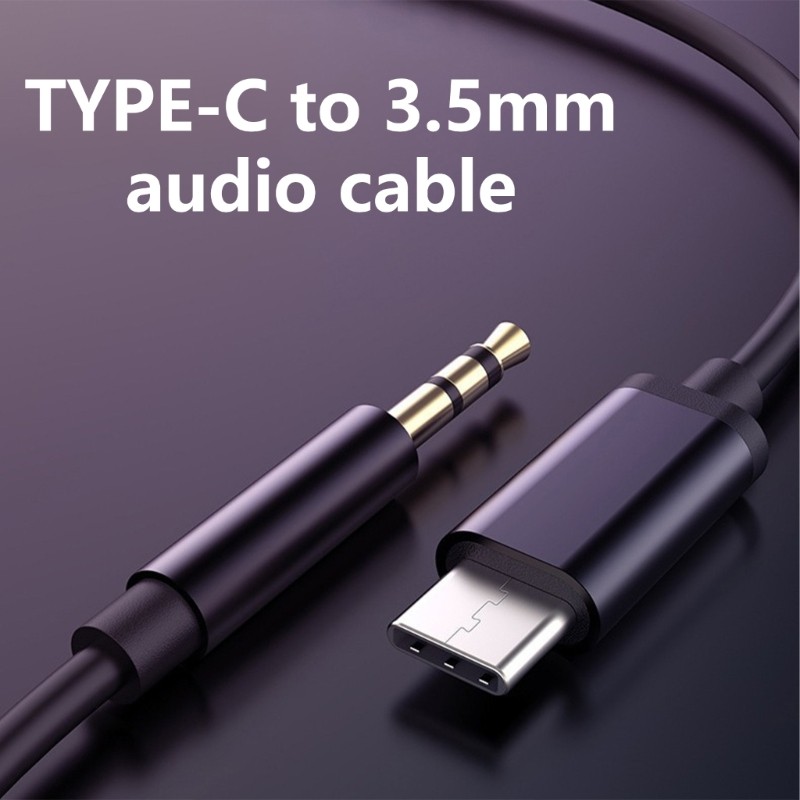 Type C To 3.5mm Headphone Jacks Audios Adapter For Mobile Device Smartphone gallery