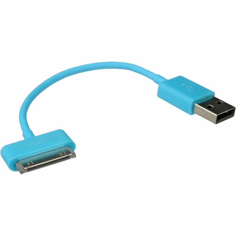Incase 6" Sync and Charge Cable - Blue NEW gallery