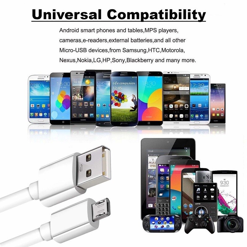 Original Micro USB Data Charger Adapter Cable For Oppo F5 A39 F3 Plus F3 A57 AU gallery