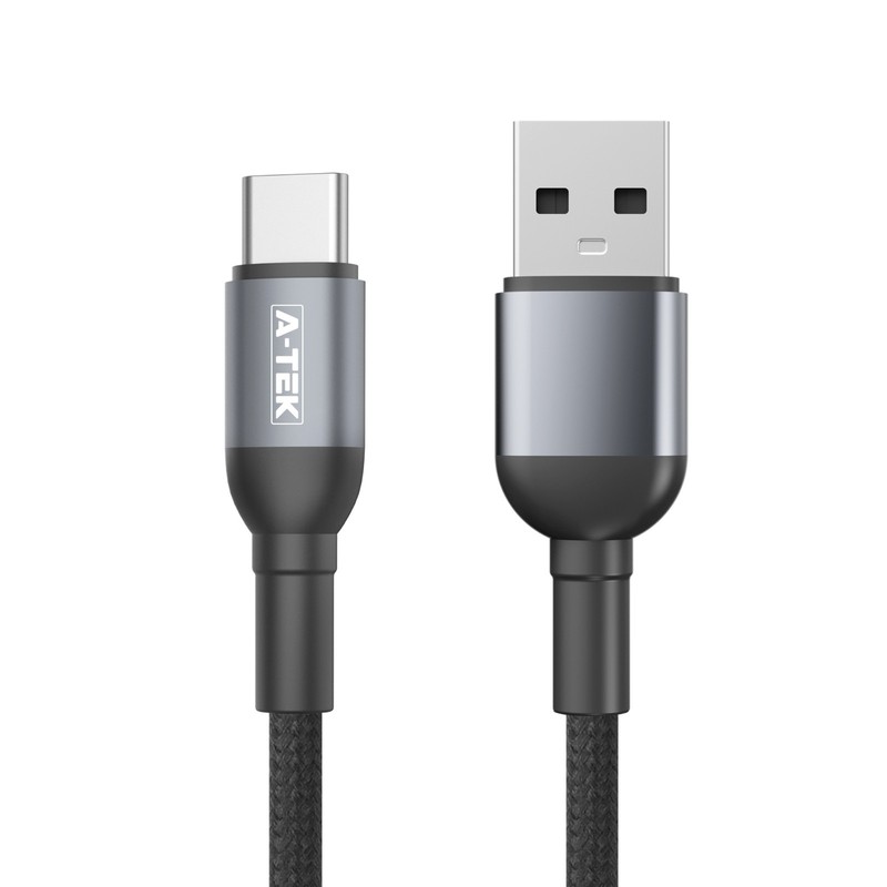 Braided USB-C Charging Cable: Durable Copper Wire & Aluminum Alloy
