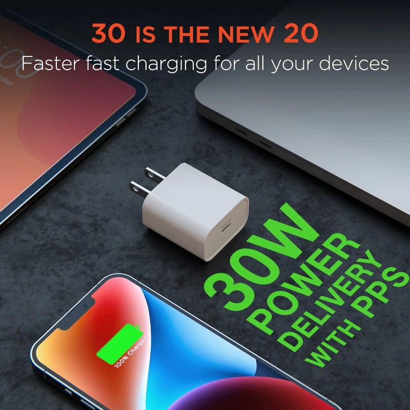 Original 30W USB-C Fast Charger For iPhone For Samsung Type C Universal Cable gallery