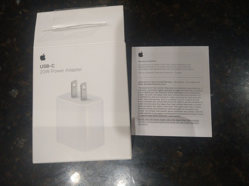Apple USB-C 20W Power Adapter BOX & Paperwork ONLY gallery