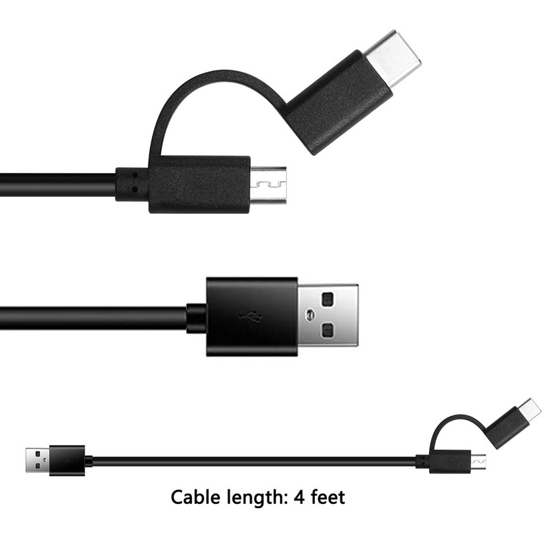 Mini Fan Charger Cable USB Charging Cable Compatible with Skygenius Aluan Mini D gallery