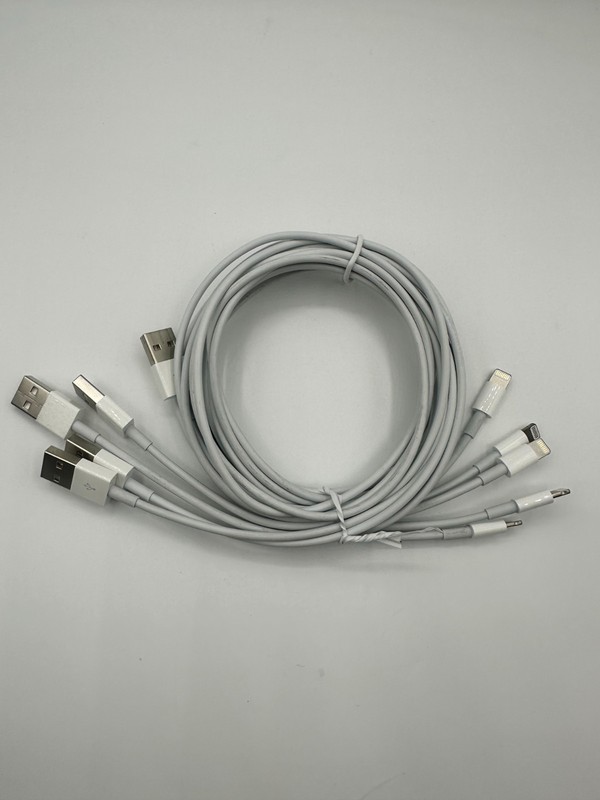 5pcs Apple 3.3 Foot Lightning to USB Cable – White (MUQW3AM/A)