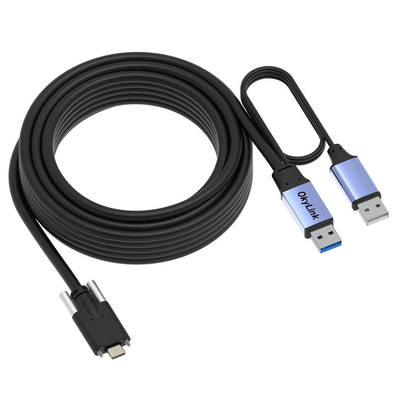 32ft USB 3.0/3.2 Gen 1 Type-C Cable - 5Gbps A to C Male-Male gallery