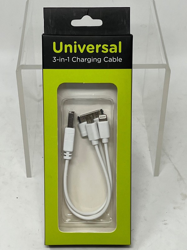 3 in 1 Charger Cable USB to 8 Pin 30 Pin Micro USB Adapter For iPhone Android