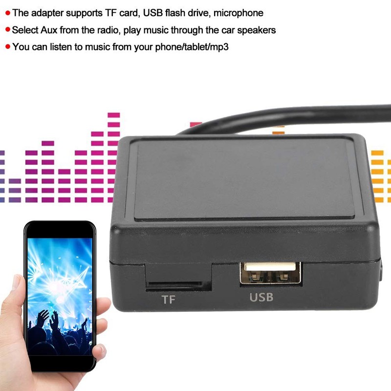 Bluetooth Module, Car AUX Adapter USB 3.5mm Plug Music Receiver Cable Fit for... gallery