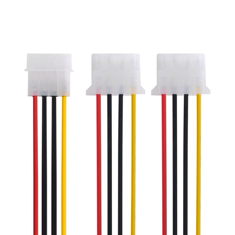 IDE 4Pin 1 to 2 Power Extension Cable 10cm Hard Disk Driver Power Splitter Ca... gallery