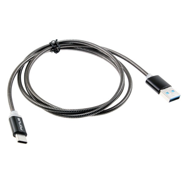 For Galaxy Z Flip 3/4/5/6/7/7 FE - Metal USB Cable 3ft Type-C gallery