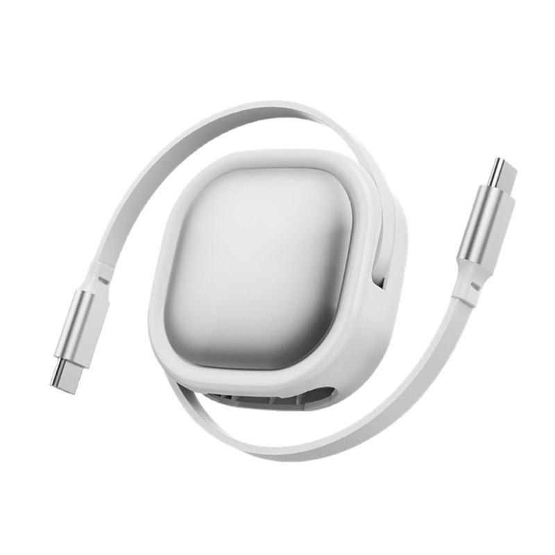 Aluminum Alloy Cover Retractable Charging Cable Universal Fast Power Delivery