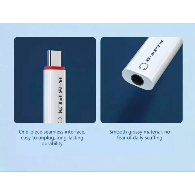 USB Type C to 3.5mm Jack Headphone Audio Aux Stereo Adapter For Samsung iP 16 15 gallery