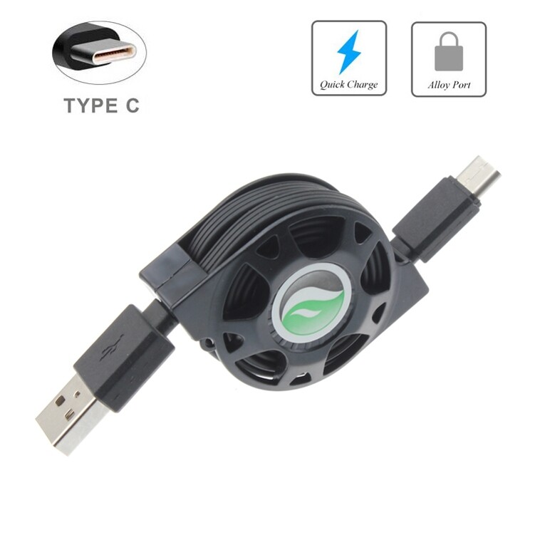 Retractable USB Cable Type-C Charger Power Cord USB-C Wire for Smart Phones gallery