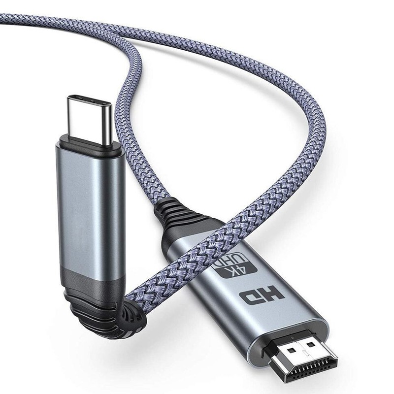 4K 60Hz USB 3.1 Type C to HDMI 2.0 Adapter Cable with PD 60W Charing Macbook Pro gallery