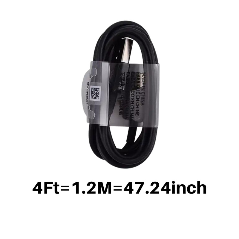 4Ft Type C Cable USB-C Fast Charger Lot For Samsung Galaxy S20 S10 S9 S8 Note 8