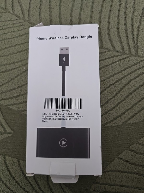 Wireless CarPlay Adapter Plug & Play Converts Wired CarPlay to Wireless 2024